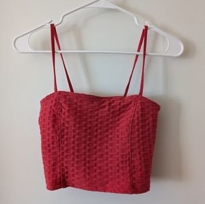 DONATING FRIDAY Crop Spaghetti Strap Top